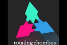 rotating triangle